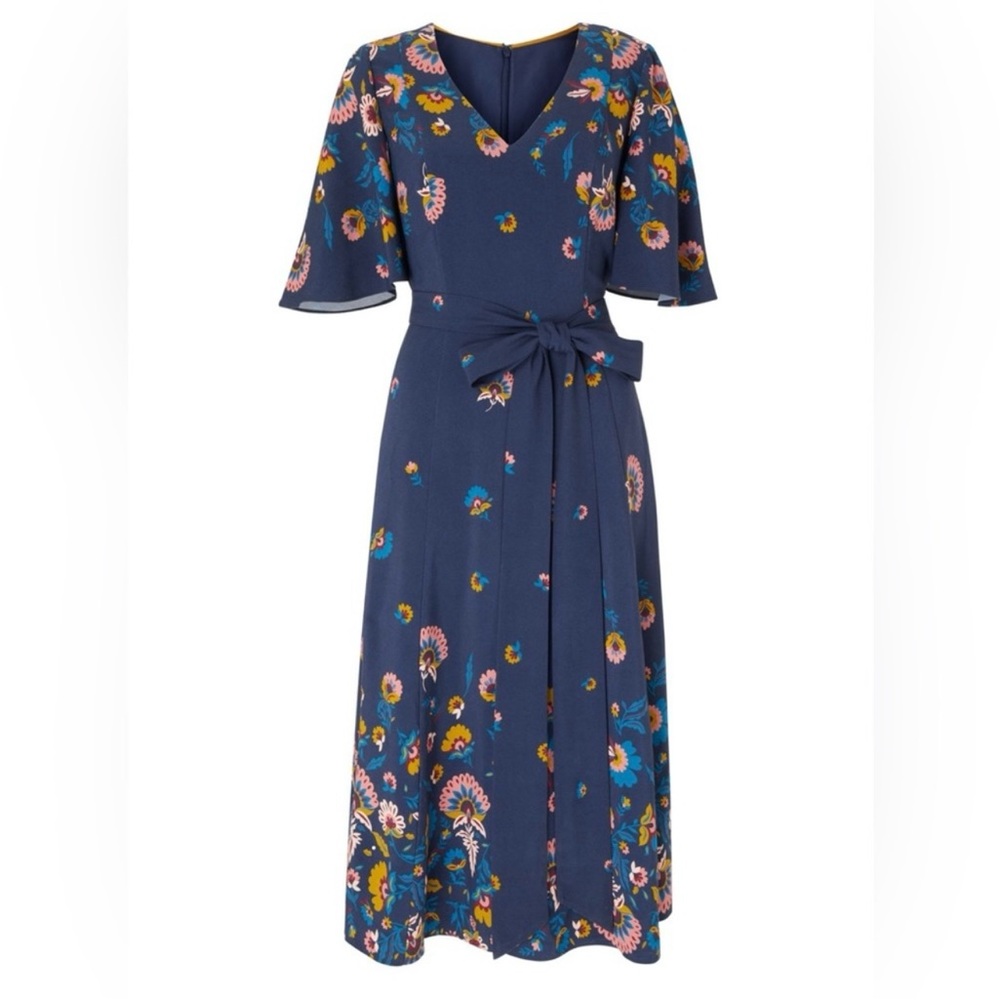 Boden Emilie Floral Midi Dress